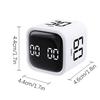 Производительность Куб Таймер Датчик гравитации Переворачивающийся светодиодный дисплей 4 предустановленных времени Часы Двойные режимы Обратный отсчет Кулинарное исследование Цифровой таймер