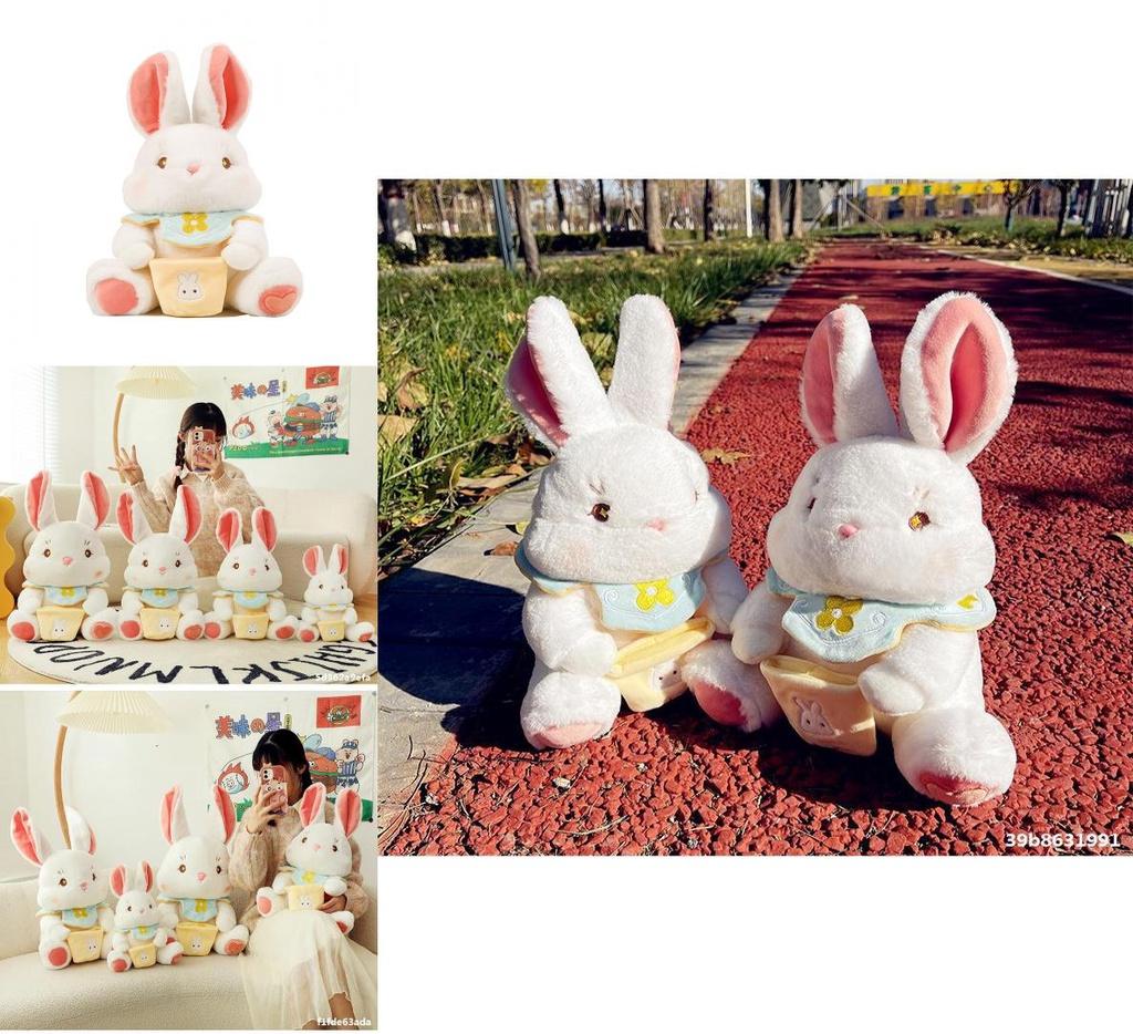 Очаровательная плюшевая кукла Фея-кролик для девочек, мягкая и приятная на ощупь, идеальный подарок на день рождения