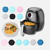Silicone Air Fryer Basket Airfryer Oven Mold Baking Tray Pizza Fried Chicken Reusable Pan Liner Accessories