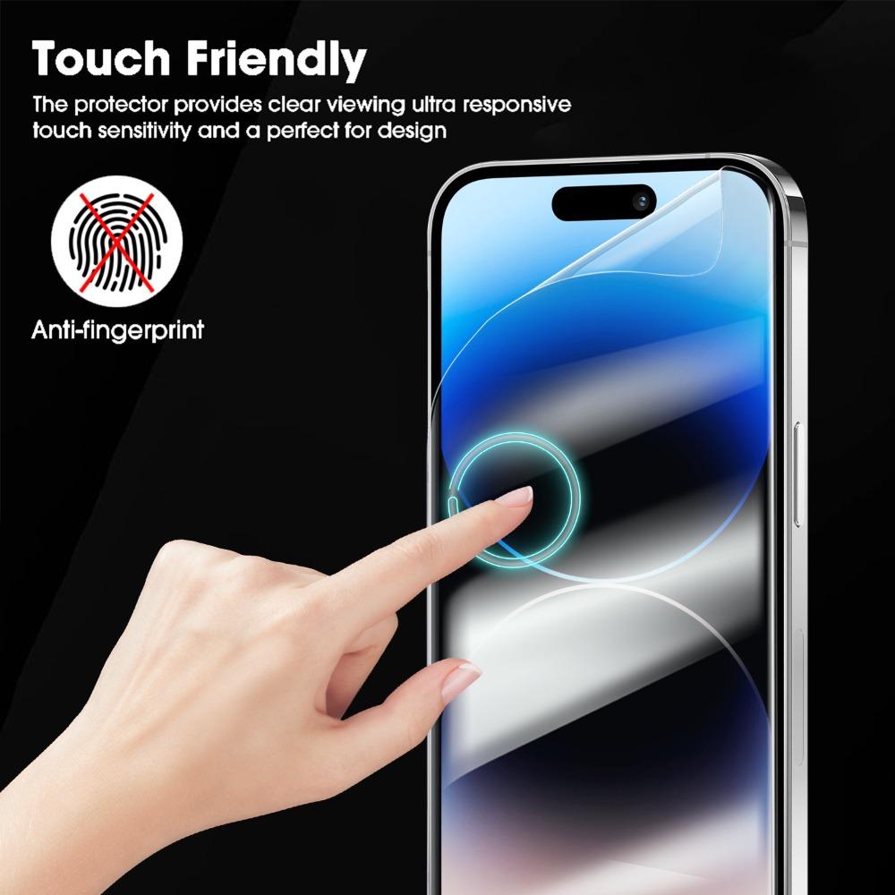 5 шт. HD гидрогелевая пленка для iPhone 17 16 Pro Max защитная пленка для экрана покрытие по всей поверхности мягкая прозрачная защита от царапин для iPhone 17 Air 16 Plus не стекло