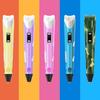Printing Pen Filament 3D Painting Pen with LED Display Kids DIY 3D Printing Supplies for Doodlers Educational Toy
