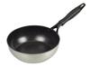 Pearl Metal Deep Frying Pan 22cm IH Compatible Teflon Platinum Plus Top Diamond Blue HB-3757