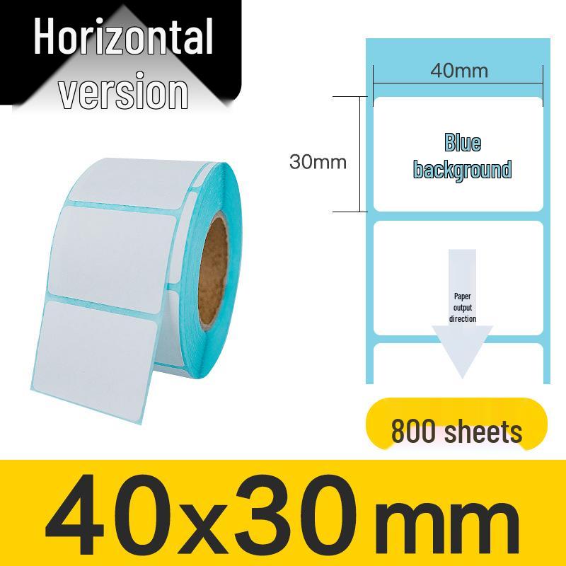 100x100x150mm Three-Proof Self-Adhesive Thermal Label Paper for Barcode Printing