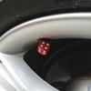 4Pcs Dice Shape Wheel Tyre Car Motorcycle Valve Air Stem Anti-dust Cover Caps