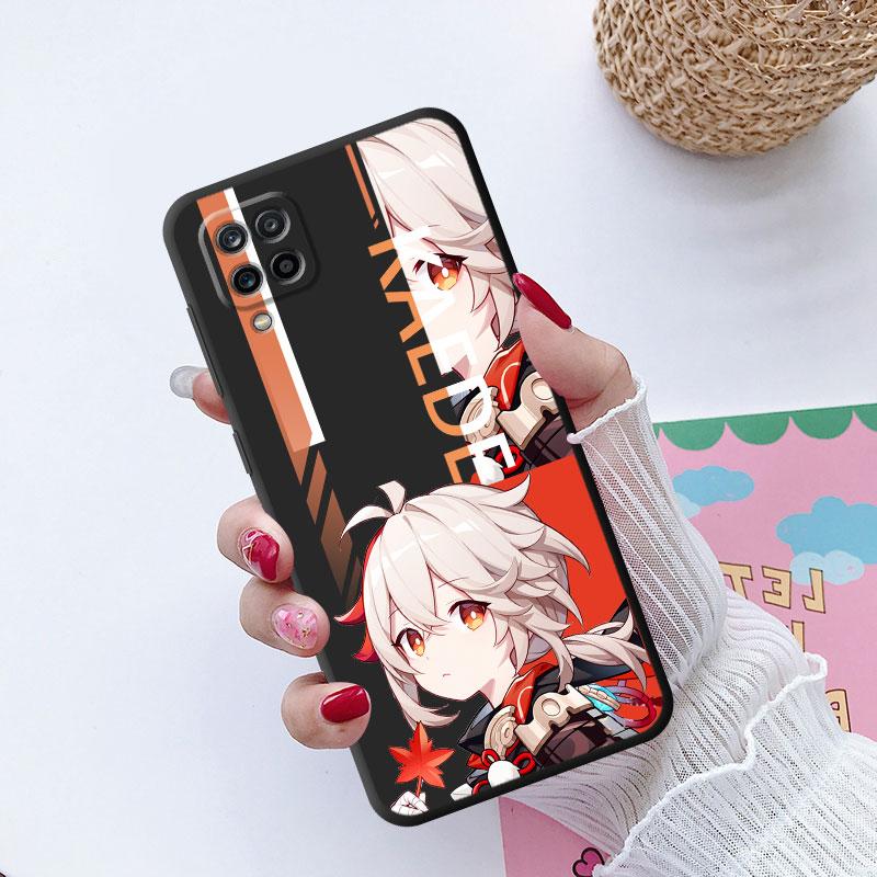 Genshin Impact Phone Case For Samsung Galaxy A03s A04s A50 A70 A54 A34 A20e A03 Core A04 A10s A10 A02 A01 A02s A40 Cover