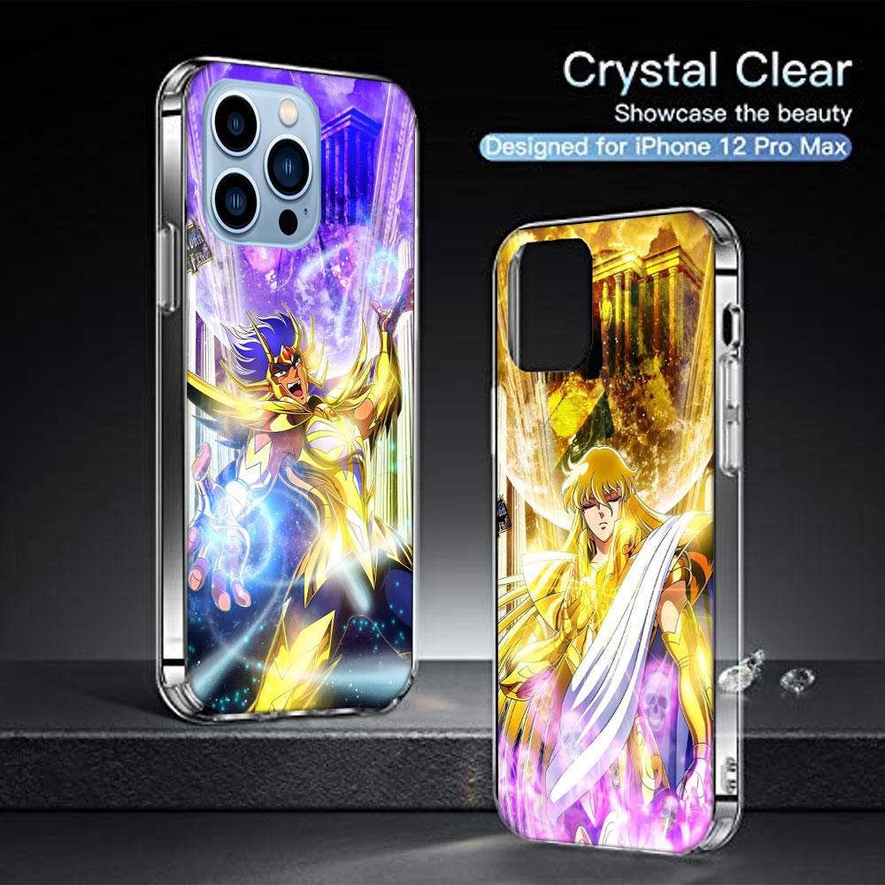 Saint Seiya Knights Of The Zodiac Cases Phone Case For Iphone 17E 16E 17 Air 16 Pro Max 15 Pro 14 Plus 11 13 12 Mini Cover Cases