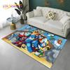 Megaman Cartoon Rockman Retro Games Carpet Rug for Home Living Room Bedroom Sofa Doormat Decor,Child Area Rug Non-slip Floor Mat