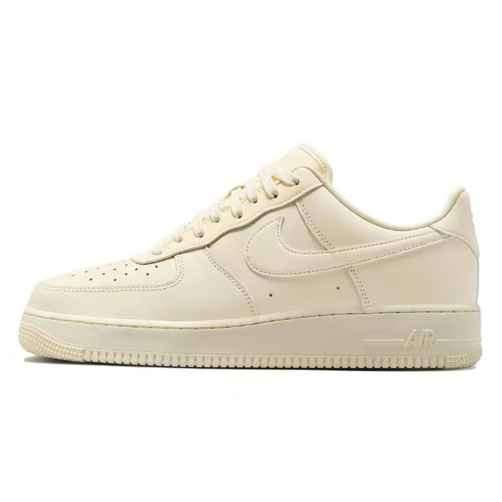 Nike Air Force 1 Low Высокие кеды Air Force 1 Низкие кеды для скейтборда Мужские Кремовый DM0211-101(Команда-)-Случайные упаковочные пакеты