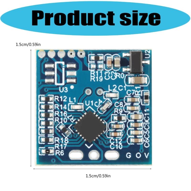 X Band Radars Chip Motion Detection Module 10.525GHz Frequency With Integrated Algorithm For Lighting & Security Devices