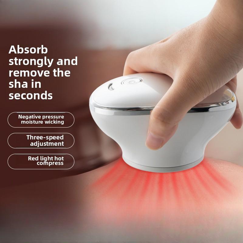 Электрический инструмент для соскабливания, Массажер с отрицательным давлением, Дренажные меридианы всего тела, Инструмент для консервирования красным светом, Инструмент для соскабливания