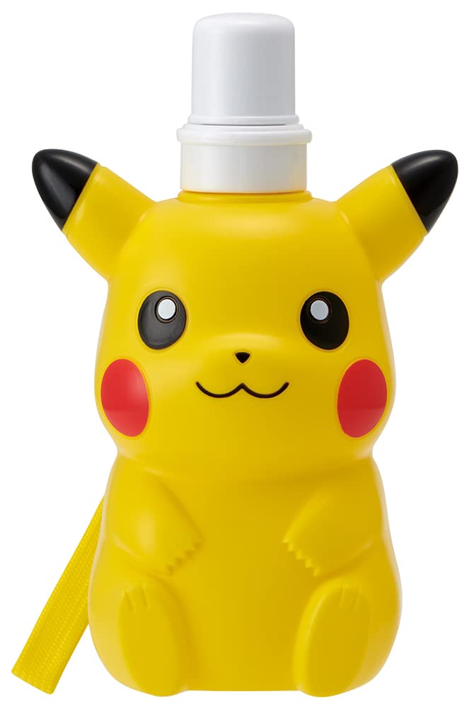 Skater Water Direct Pikachu Children's Bottle, Drinking, 480ml, Die-Cut, Design, 21, PBSD5-A