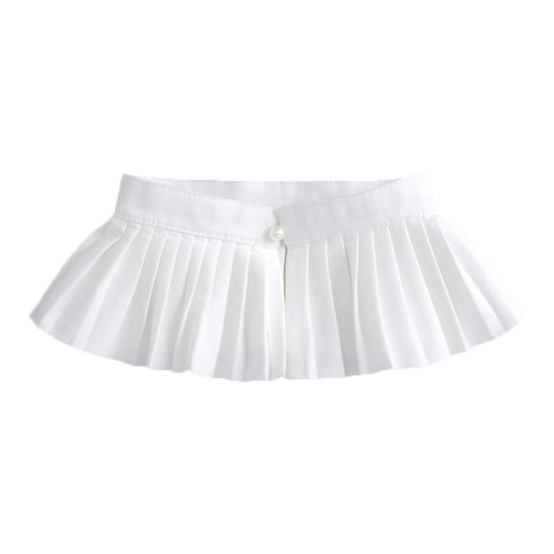 Women Cute Neck Detachable Lapel Collar Shirt Dress Shawl Decorative Fake Collar Sweet Scarf Wrap Lady False Collar