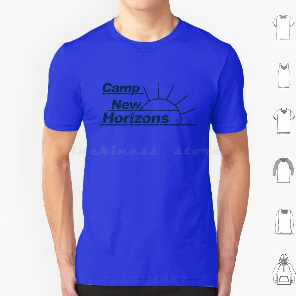 Camp New HorizonsVintage Distressed Sleepaway Camp 3 T Shirt Cotton Men Women DIY Print Camp Rolling Hills Sleepaway