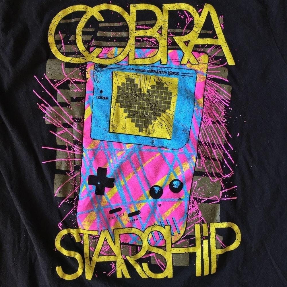 Rare Cobra Starship Band Night Shades S-5XL Black Shirt AA693
