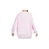 Nike As W Nsw Cozy Flc Os Crew Neck Casual Loose American Retro Sweatshirt Women sweatshirt Pink FV4012-663