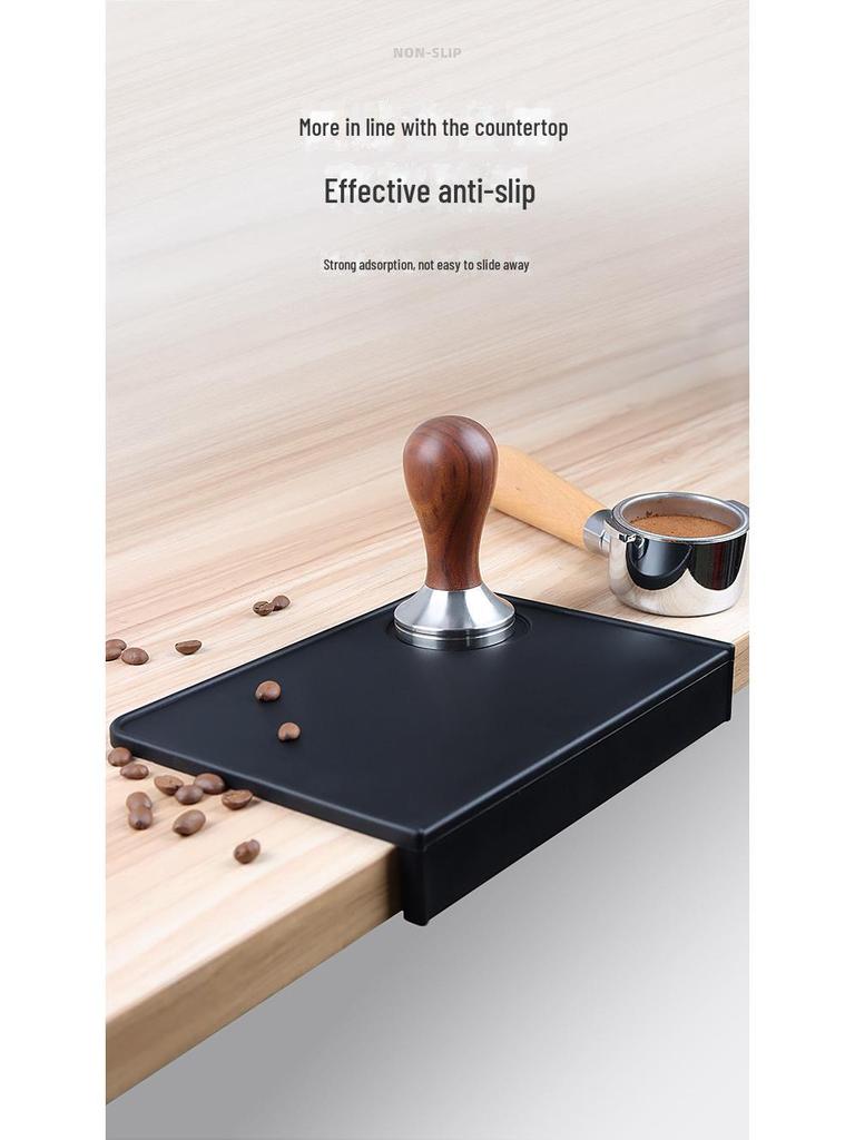 Силиконовая нескользящая накладка для темперирования кофе для барной стойки