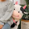 With Fruit Cow Backpack Plush Toy Cartoon Stuffed Animal Doll Gift Decoration