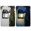 Solar Powered Outdoor Wall Light With Motion Sensor For Garden And Patio Decor