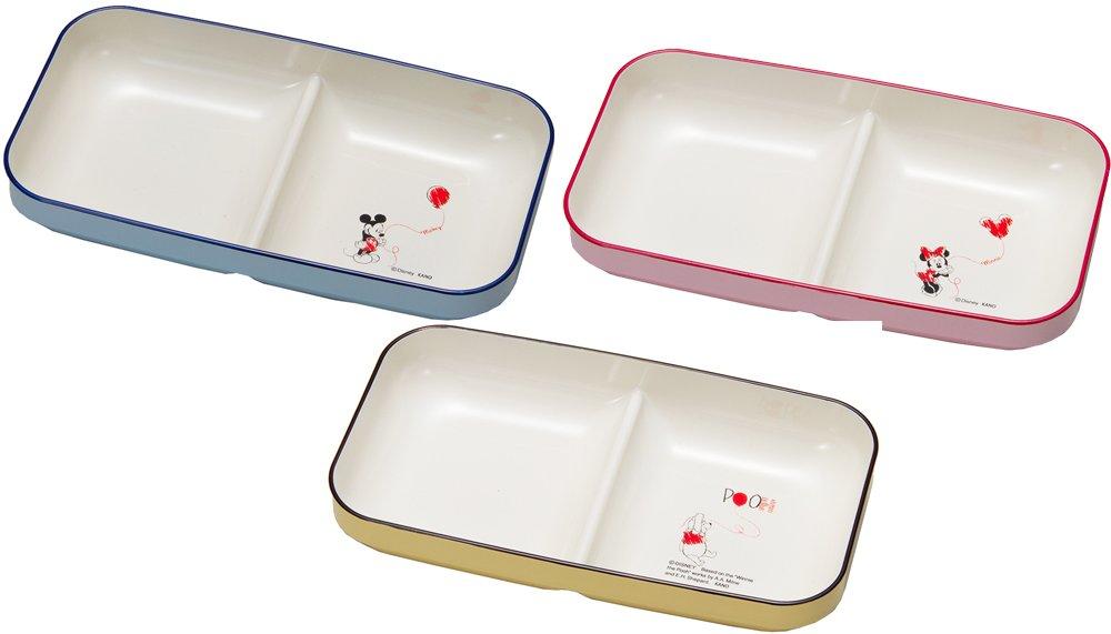 Кано Дисней Серия Воздушные шары Детский Твин Микки Маус 73568 Тарелка, B, Синий,