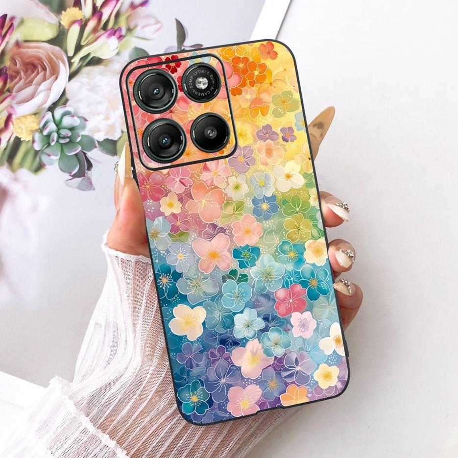 For Motorola Moto G67 Case XT2621-4 Cool Lion Dragon Painted Cover Soft TPU Phone Case For Motorola G77 MotoG67 MotoG77 5G Shell