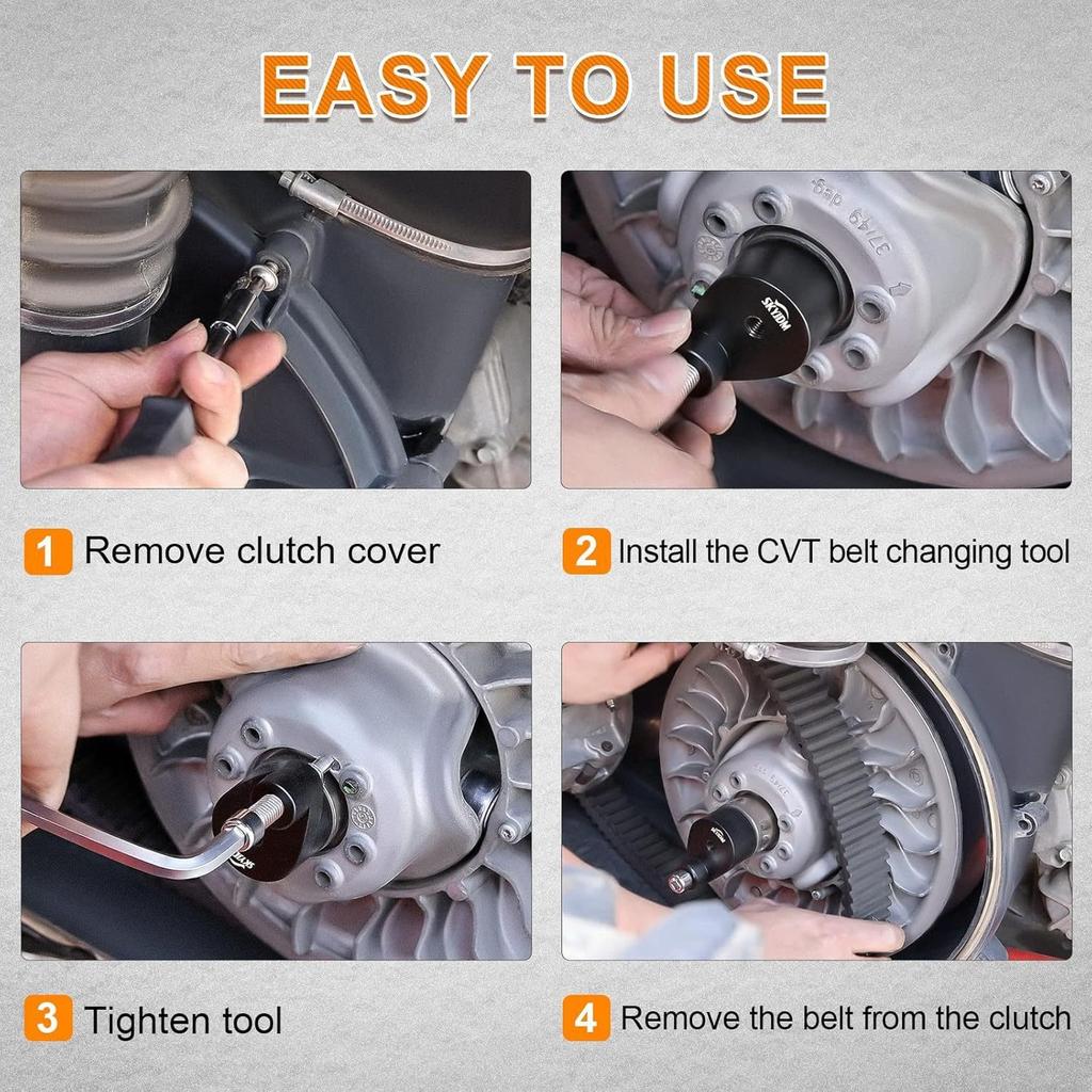 Compatible with Can Am 3 2017-2020#708200720 529000088 Clutch Spreader CVT Drive Belt Changing Removal Tool