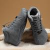 New Winter Booties Men Snow BareFoot Casual Shoes Outdoor Waterproof Work Shoes Warm Fur Men Ankle Shoes Snow Boots Plus Size