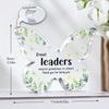 Boss Lady Office Gift - Inspirational Acrylic Decor for Female Leaders