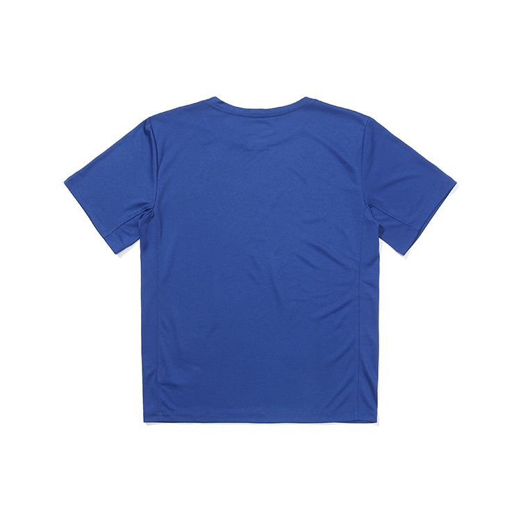 Nike Los Angeles Dodgers Big Swoosh Double Logo Color Block Casual Short Sleeve T-Shirt Kids Tops Royal-Blue 3Z3B7SAHG-LAD