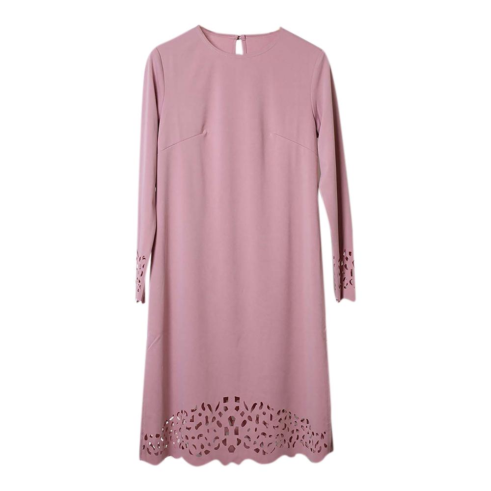 Женский мусульманский комплект одежды Абая Блузка с длинным рукавом Брюки Исламский кафтан Наряды Костюм EMA