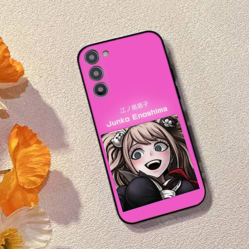 Чехол для телефона D-Danganronpa Game Junko Enoshima для Samsung Galaxy A73, A72, A71, A70, A53, A52, A51, Другие Мягкий Черный Чехол