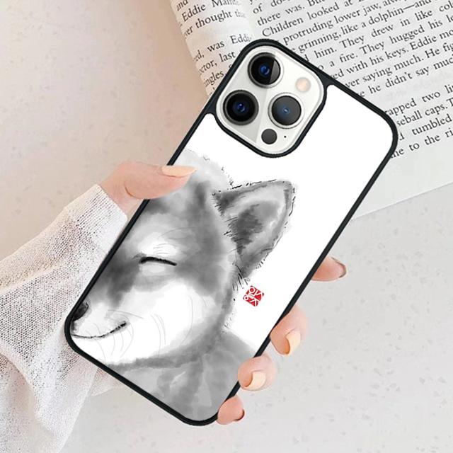 Animal Shiba Inu Dog Phone Case Cover For iPhone 17 Air 15 16 11 13 14 Pro Max 12 Plus Max Fundas