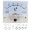 85C1 DC 0 100UA Pointer Type Ammeter Analog Current Panel Meter Measuring Instrument