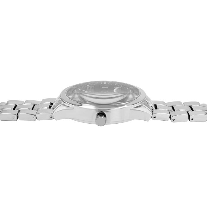 Montre homme - Classix - Boîtier 42 mm argenté - Bracelet métal 20 mm déployante - Verre minéral luminescent