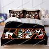 Rock Band K-Kiss Music Duvet Cover Set Home Style Bedding Soft Laundry Cotton Bed Four Seasons Student Dormitory Home Textile963