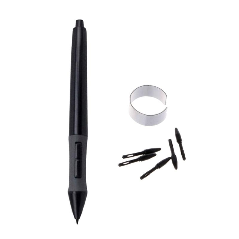 PEN68 Стилусы с 8192 уровнями давления и 5 наконечниками для PEN68D GT156HD для заметок, рисования и офисных задач
