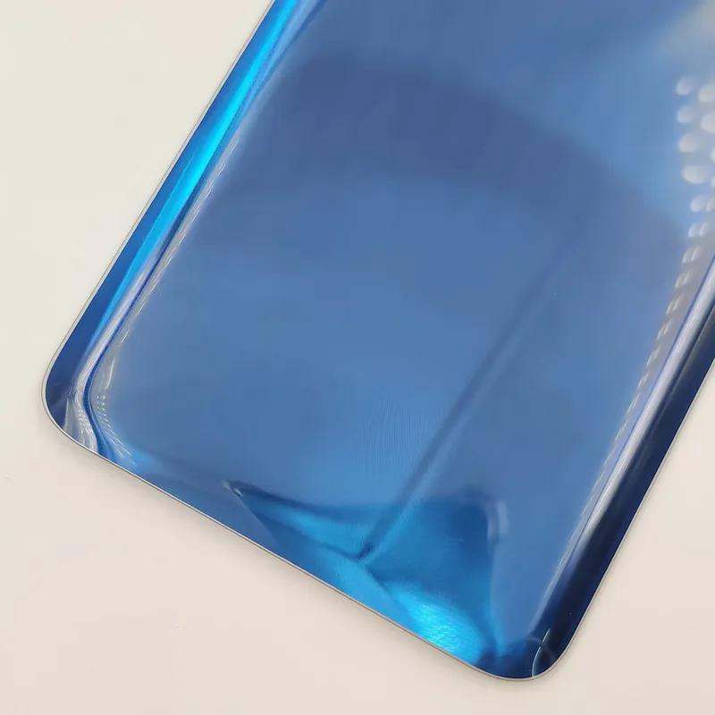 Стеклянная крышка аккумулятора для OnePlus 7 Pro Задняя крышка Корпус Панель + Оригинальная клейкая наклейка ЛОГОТИП