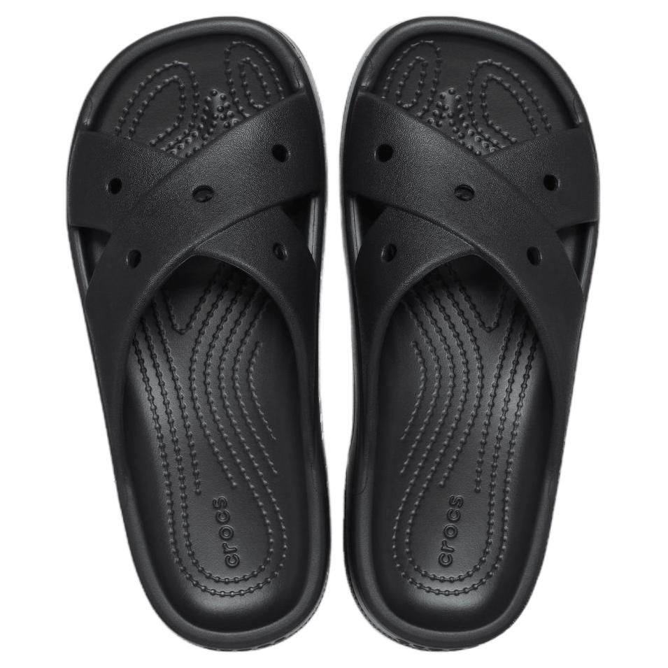 Crocs Casual Simple EVA Anti-Friction Slide Sandals Women Footwear Black 210840-001