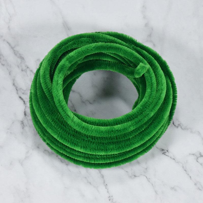 1,5 м бархатные цветы твист-палочка имитация бархата синели стебель полоса красочная мягкая бархатная твист-проволока