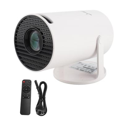 Умный проектор с дистанционным управлением 720P Собственная автоматическая коррекция трапецеидальных искажений Ручная фокусировка 270 градусов Регулируемая