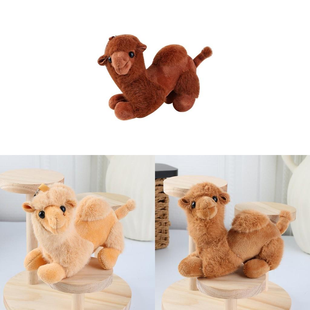 Cute Camel Plush Toy Animal Pendant With Soft Velvet For Backpack Accessories