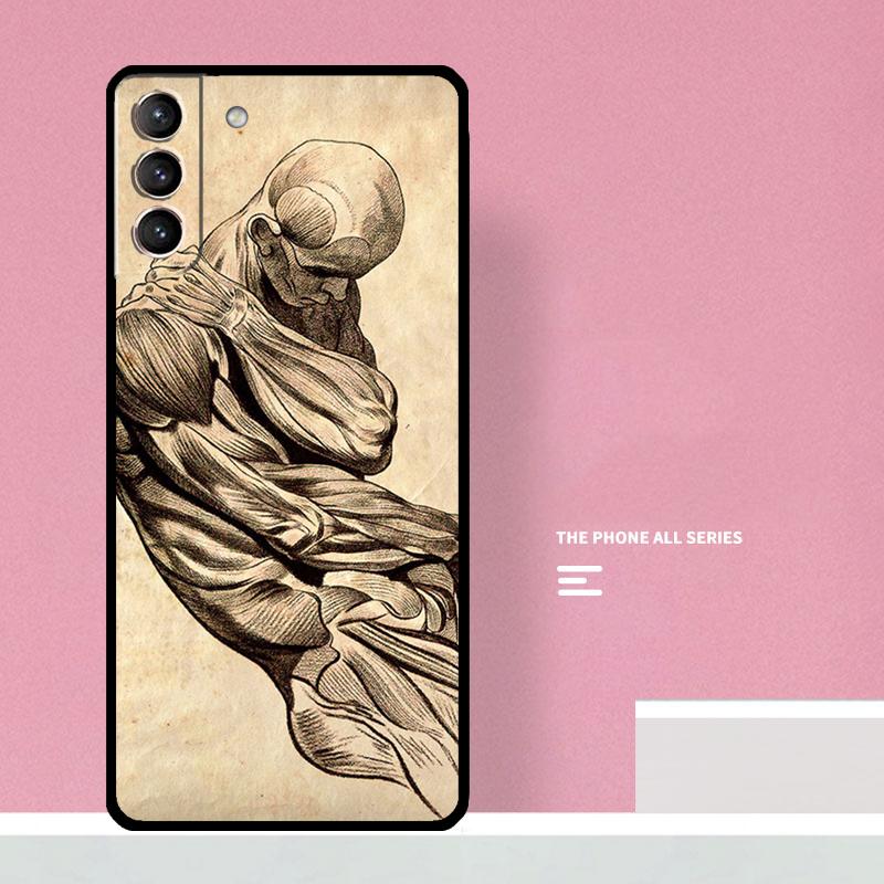 Чехол для телефона с изображением анатомии человека Для Samsung Galaxy S26 S25 S24 S20 S21 S22 S23 Ultra S10 Plus S25 FE Чехол Coque