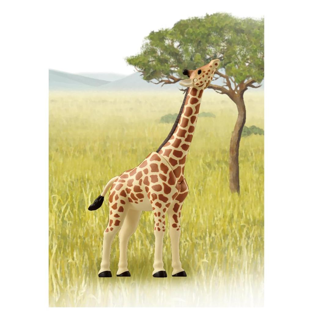 TAKARA TOMY Игрушка динозавр Ania Giraffe Animal Ages AL-30 (Сетчатый жираф) 3+