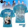 Backstreet Boys В Тысячелетие Сфера Лас-Вегас 3D Футболка