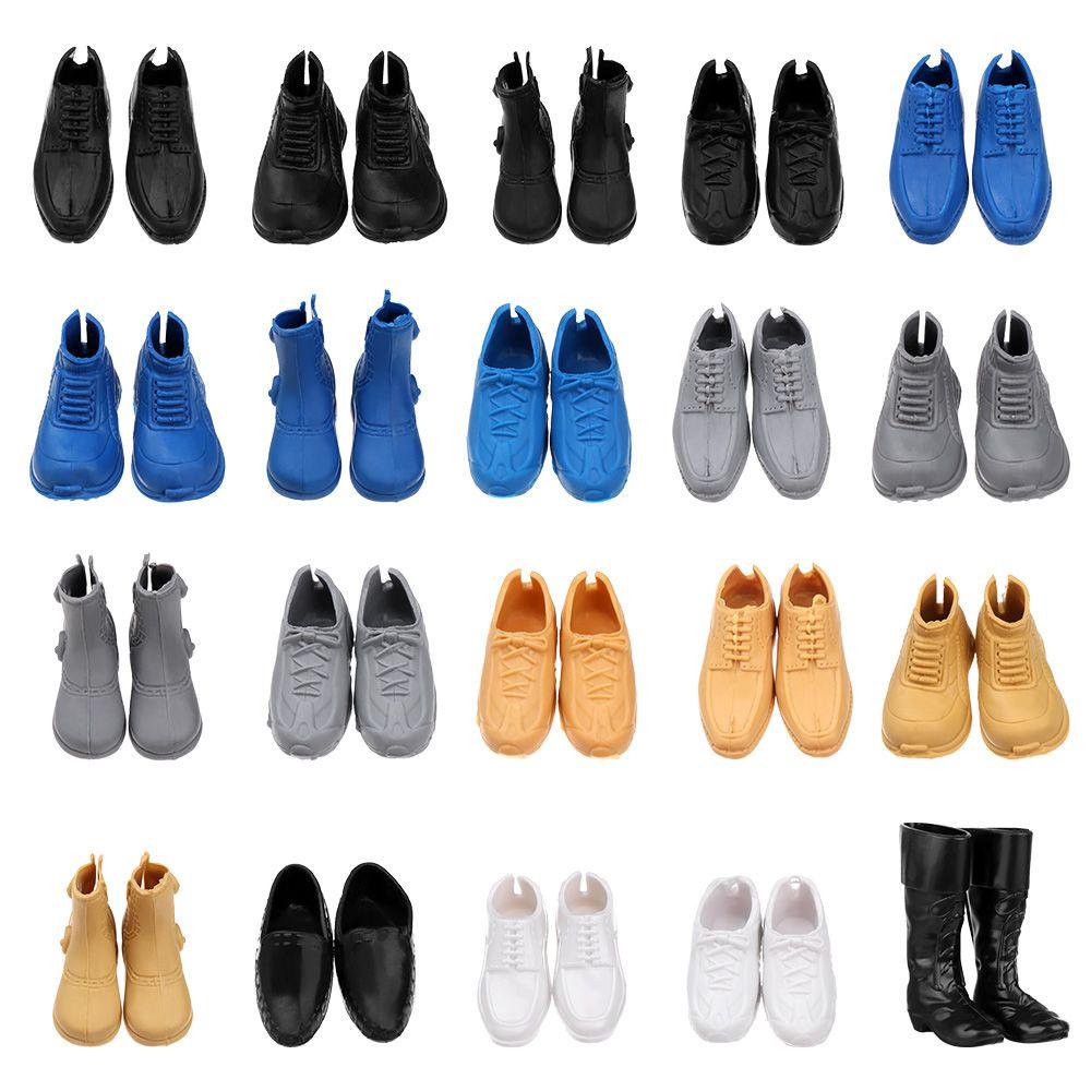 1/6 Male Dolls Fashion Original Kids DIY Dressing Prince Males Boots Sandals Doll Shoes