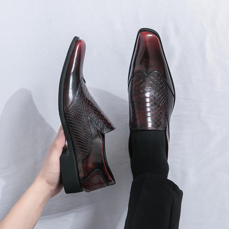 Мужская повседневная обувь, модные лакированные кожаные мужские туфли для вечеринок и свадеб, мокасины, мужские удобные деловые туфли для мужчин