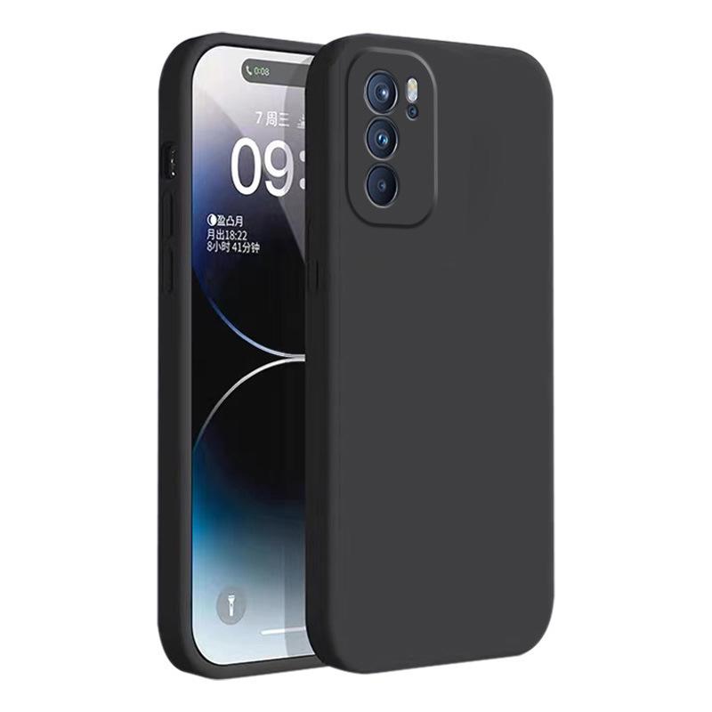 Применимый чехол для мобильного телефона opporeno1, защитный чехол, жидкий мягкий силикон, всесторонний, противоударный, мужская и женская оболочка