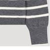  Shs Miss  Wool Stripe Round Neck Knit Sskpoo42050