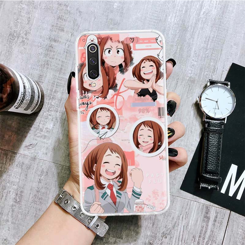 Чехол для телефона с рисунком «Мой герой Академии» для Xiaomi Redmi Note 10 9 8 11 Pro 11T 11S 10S 9S 9A 9C 9T 8T 8A 7 7A 5 с художественным рисунком