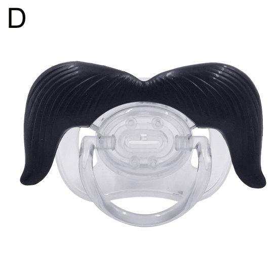 Забавная борода, усы, детская силиконовая соска-пустышка-пустышка для соски