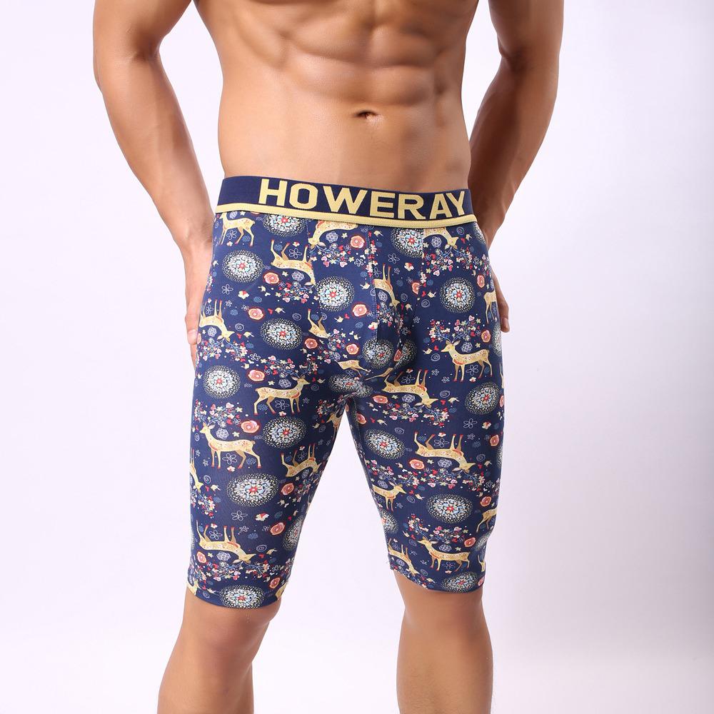 Распроданный: Рождественский олень Красочные мужские боксеры